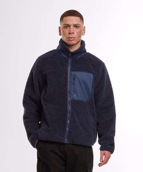 Bonded sherpa jacket