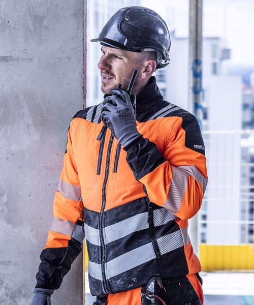 Hi-vis two-tone thermal jacket