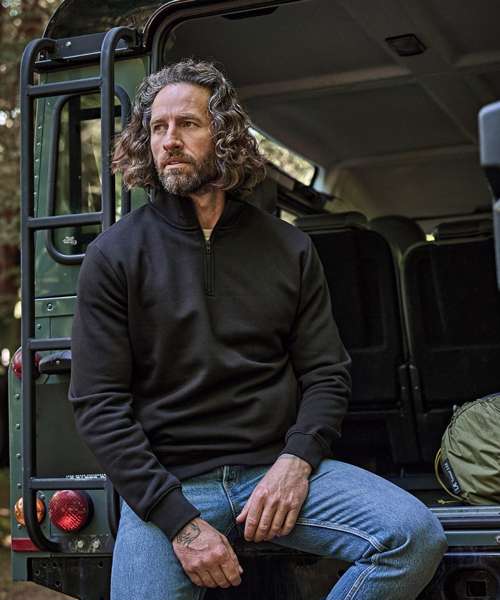 Half-zip sweatshirt (5438)