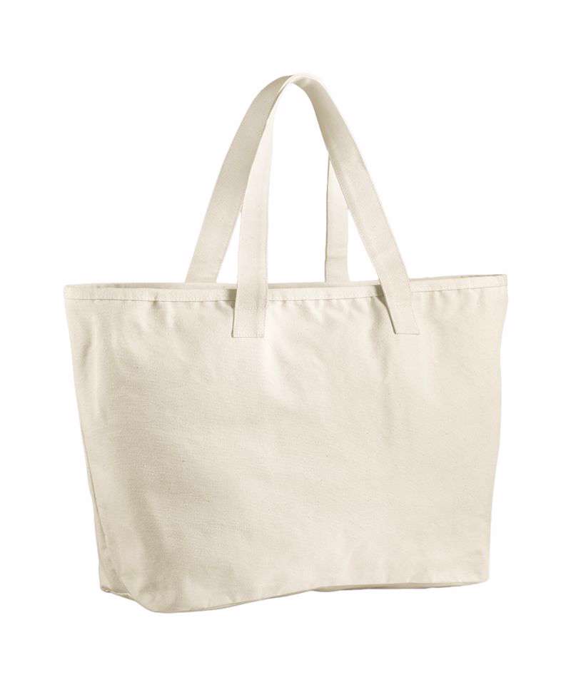 Oversized heavy duty canvas tote bag | WM606